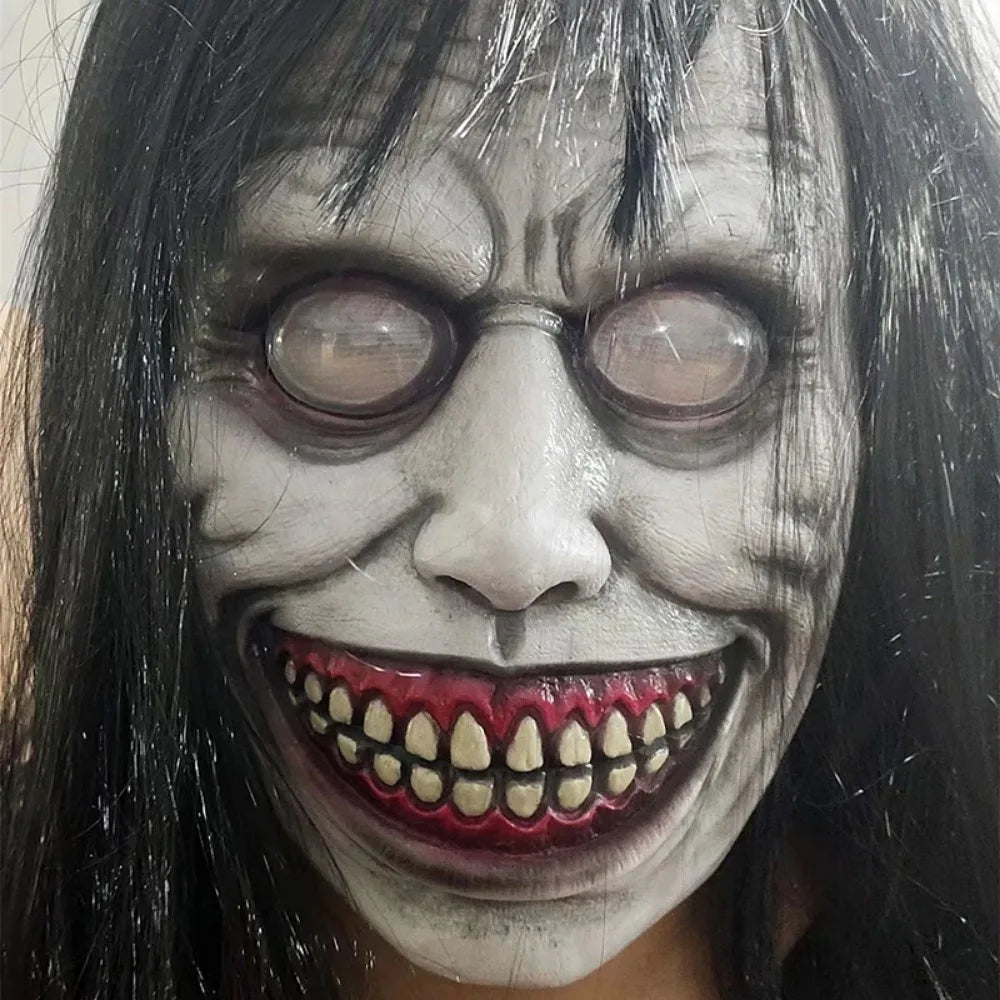 Lumex™-Smiling Demon Mask of Horror
