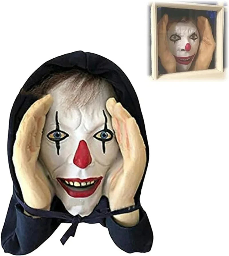 Lumex™-Scary Peeper Clown Mask
