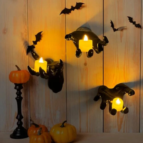 Lumex™-Creepy Life-Size Wall Mounted Hands