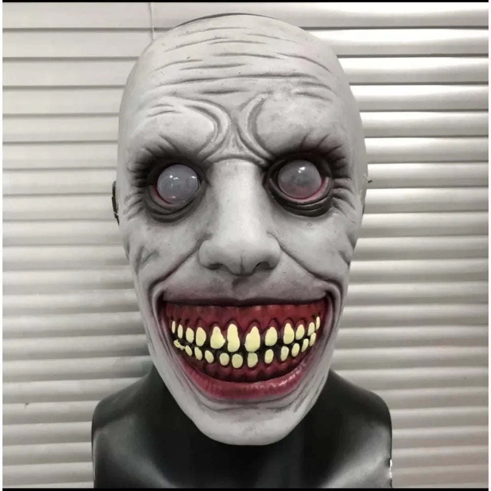 Lumex™-Smiling Demon Mask of Horror